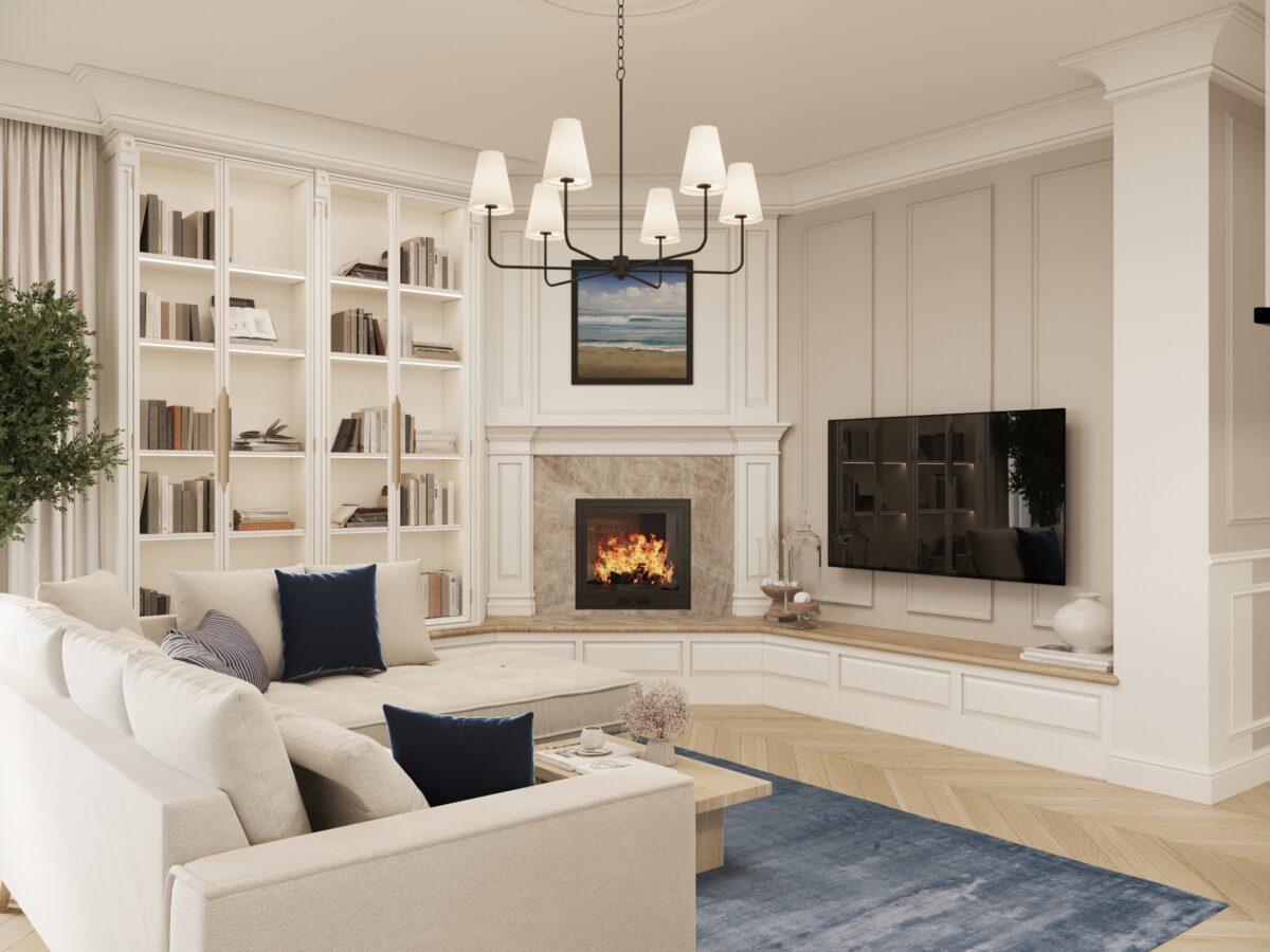 Dom na Kaszubach w stylu klasycznym z nowoczesną lekkością